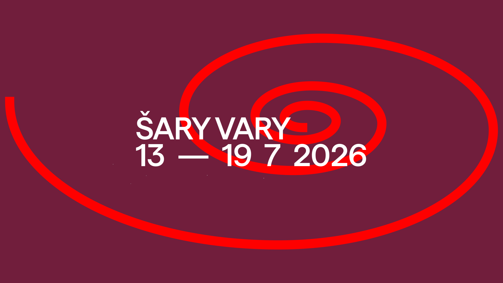 Šary Vary 13. – 19. 7. 2026 Praha + Brno